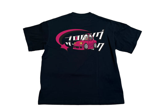 Kana Burst T-Shirt (Black)